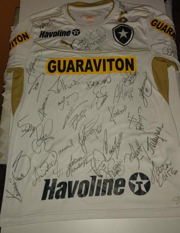 Camisa Oficial Botafogo Autografada 