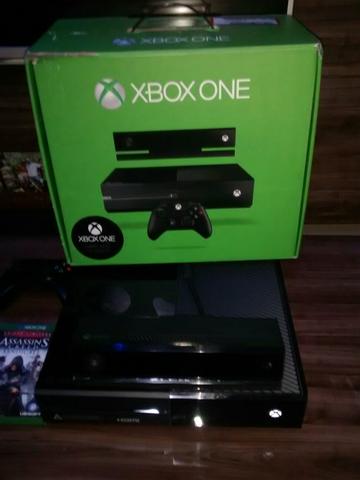 Xbox one +1 controle+ Kinect $900+ jogos SOMENTE VENDA