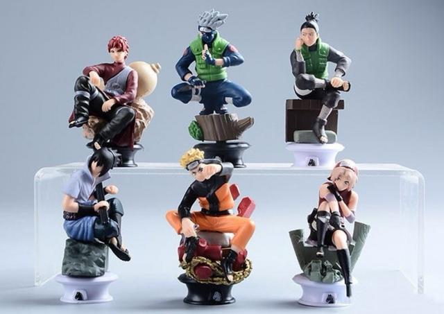 Coleção Naruto Top 6 personagens