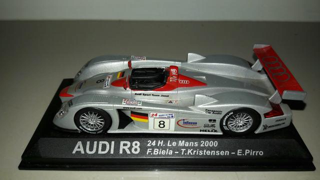 Miniatura Audi R8 24H Le Mans  - Escala 1:43