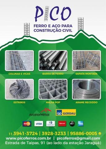 Pico Ferro e Aço para Construção Civil