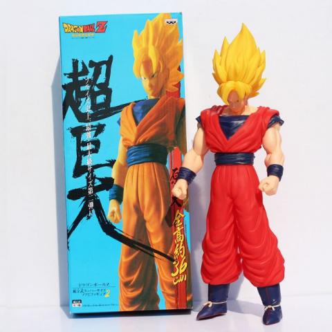 Boneco Importado Goku Dragon Ball Z Super Saiyan 36 cm