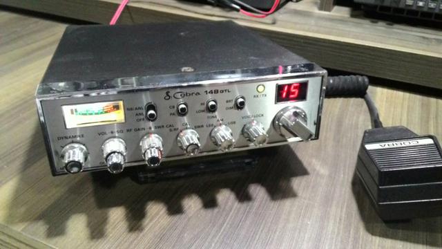 Rádio PX cobra 148 GTL + duas antenas maria mole