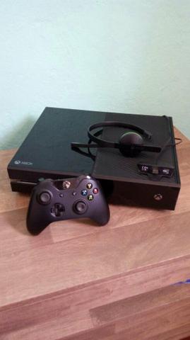 Xbox one 500gb 1 controle jogos na memória +headset