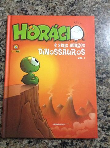 Livro Horácio e seus amigos dinossauros volume 1