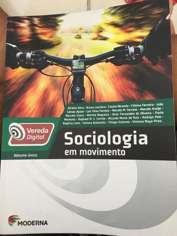 Livro de sociologia- editora moderna- volume unico