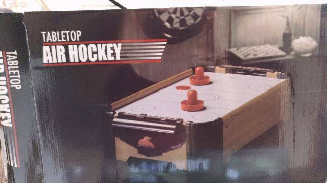 Mini mesa air hockey