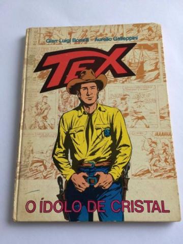 Álbum Capa Dura - Coleção Tex Willer -O Ídolo de Cristal