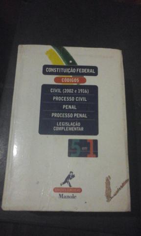 DIREITO - constituição federal (Códigos)