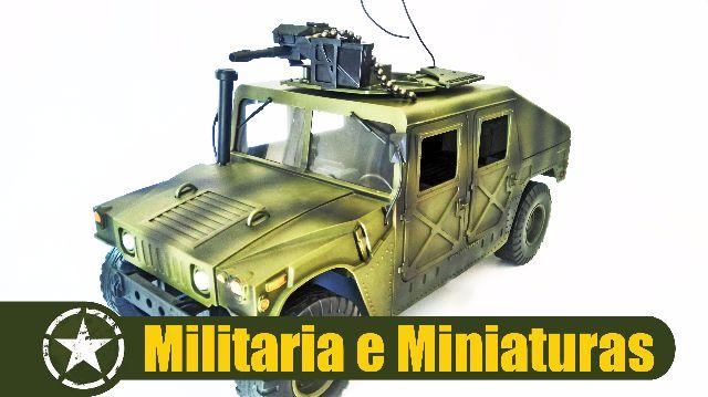 Humvee Militar 1/6 (Escala do Falcon) - Power Team Elite