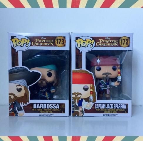Funko POP Jack Sparrow + Barbossa