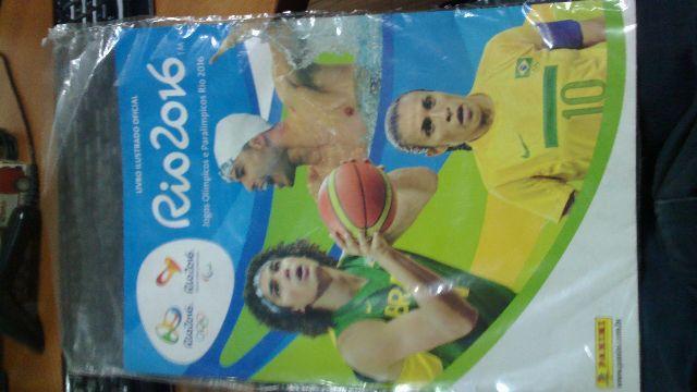 Album de figurinhas jogos olimpicos RIO 