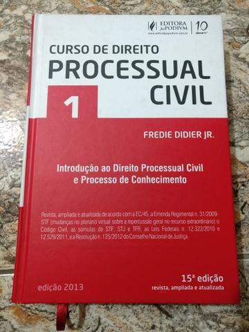 Livros Curso de Direito Processual Civil Volumes 1, 2 e 3