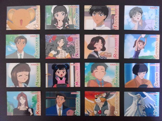 Lote De Cards Anime Sakura Card Captor