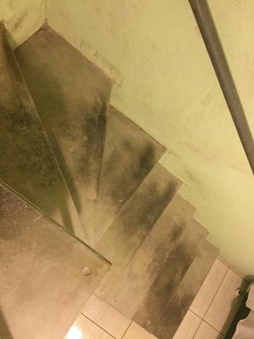 Escada com placa de concreto!!?