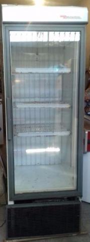 Freezer Vertical Metalfrio 420 Litros Com Porta De Vidro