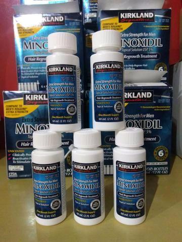 Kirkland minoxidil liquidação mega promoção