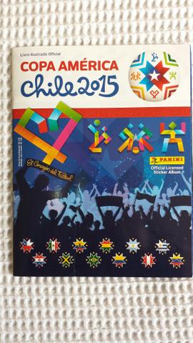 Álbum de figurinhas Copa América Chile 