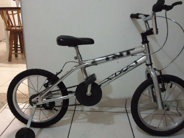 Bicicleta cromada aro 16