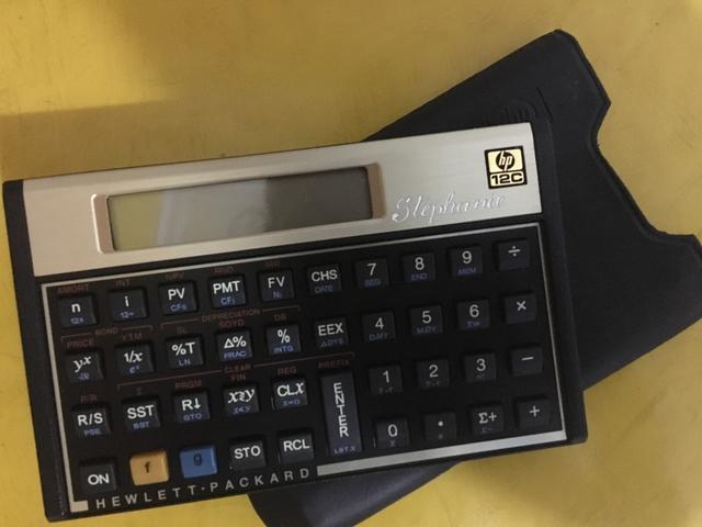 Calculadora HP financeira Gold