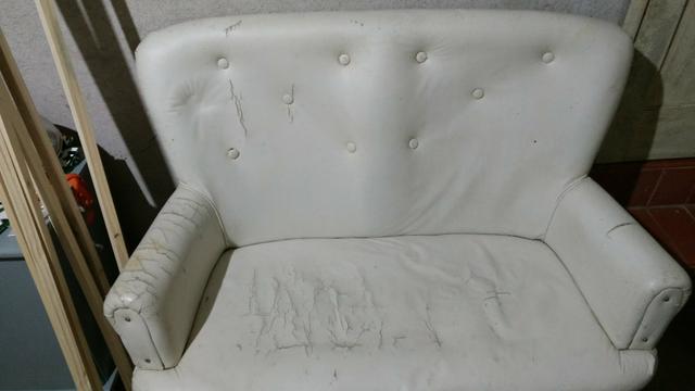 Conjunto de sofá de corino