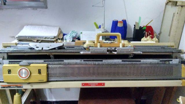 Máquina de tricô lanofix 326 com frontura