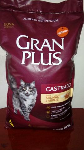 Ração Premium Gran Plus Gato Castrado
