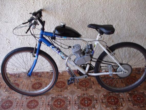 Bicicleta motorizada nova