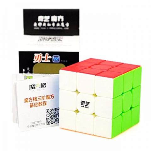 Cubo Mágico 3x3 Profissional Qiyi Warrior W Stickerless