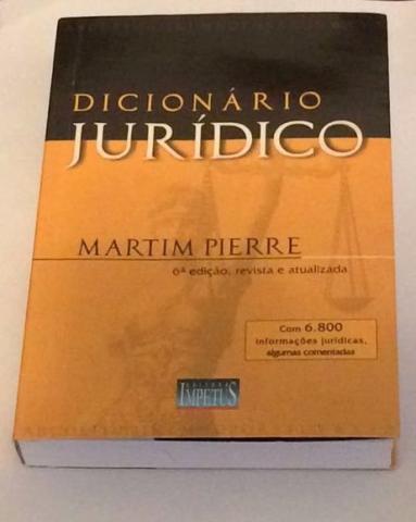 Dicionário Jurídico - Martim Pierre - 6ª Edição