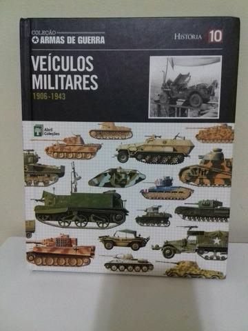 Enciclopédia de Veículos Militares coleção Abril