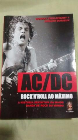 Livro AC/DC Rock'n'Roll ao Maximo