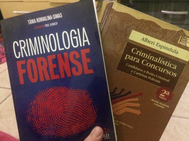 Livros criminologia forense