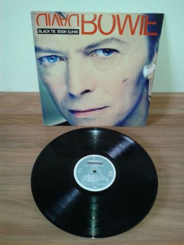 Lp David Bowie - Black Tie Noise White