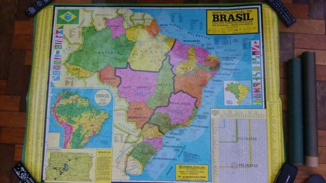 Mapa do Brasil impecável Completo