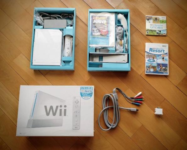 Nintendo Wii Completo + 2 Jogos + Acessórios
