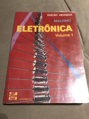 Vendo Livro de Eletrônica Malvino Volumes 1 e 2