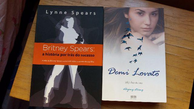 2 Livros Biográficos de Divas do Pop