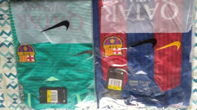 Kit Camisas do Barcelona. - tamanho P