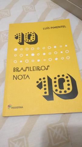 Livro "10 brasileiros nota 10"