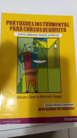 Português Instrumental Para Cursos de Direito - Miriam Gold