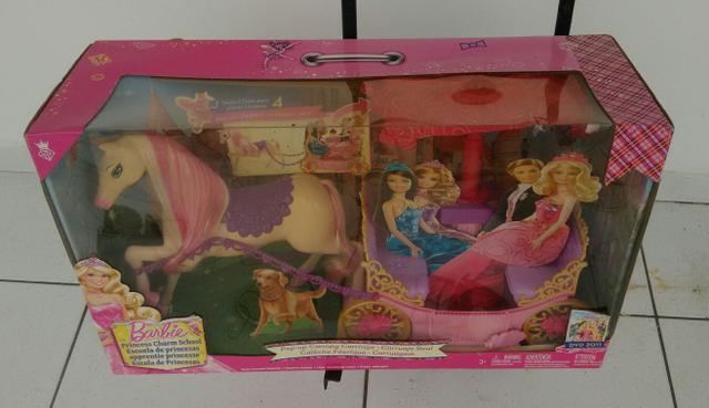 Carruagem Barbie, Escola de Princesas, Raridade !