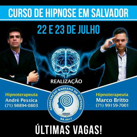 Curso de hipnose em Salvador