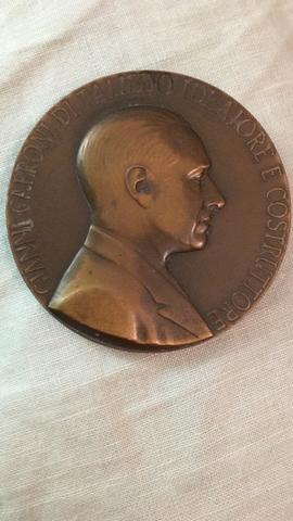 Medalha em bronze Gianni Caproni