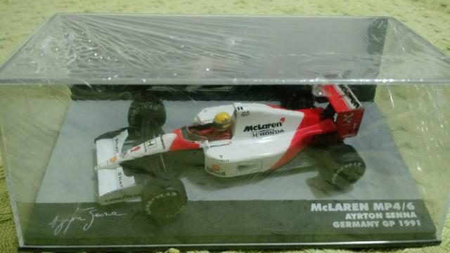 Miniatura F1 McLaren MP/6 Ayrton Senna Germany GP 