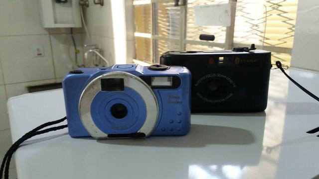 2 máquinas de fotografia