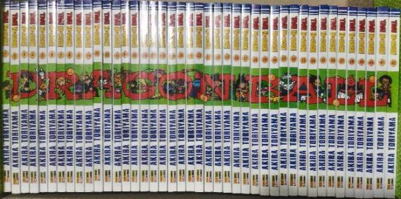 (Frete grátis) Mangás Dragon Ball completo - 42 volumes