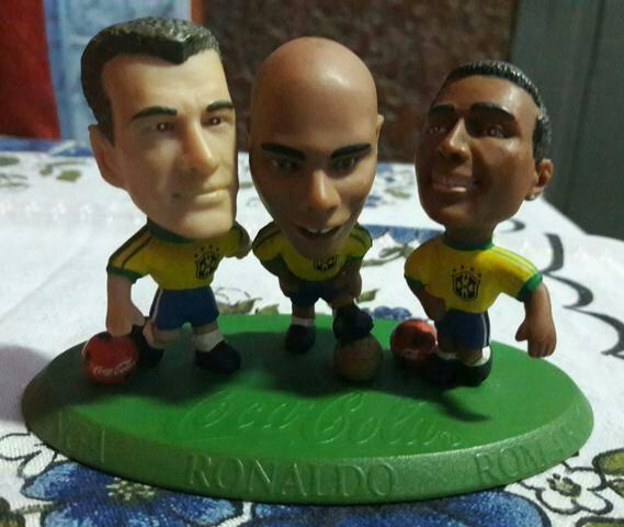 Trio Mini Craques: Dunga, Ronaldo e Romário