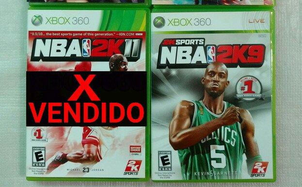 Basquete NBA 09 e 11 Xbox 360 Original