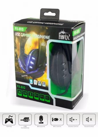 Headset Fone Ouvido Favix B10 Ps3 Ps4 Xbox (Entrega grátis)
